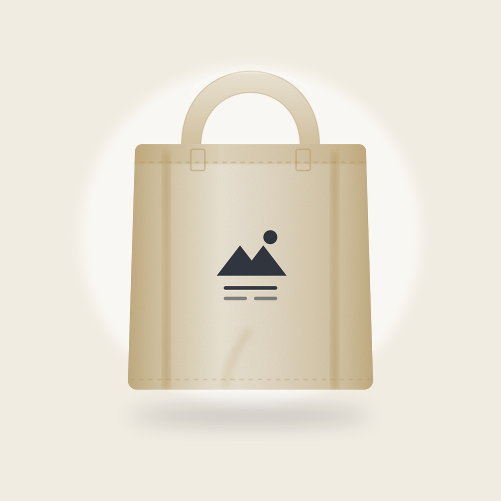 Шопер Canvas — фактура канвасу